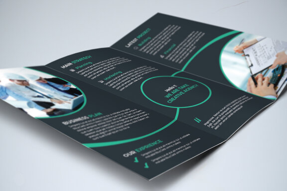TriFold Business Brochure Template
