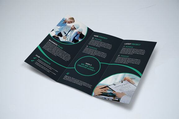 TriFold Business Brochure Template