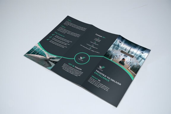 TriFold Business Brochure Template