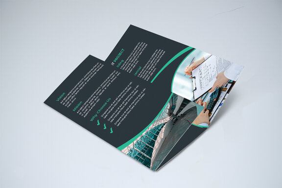 TriFold Business Brochure Template