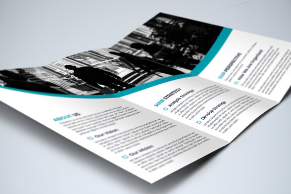 TriFold Business Brochure Template