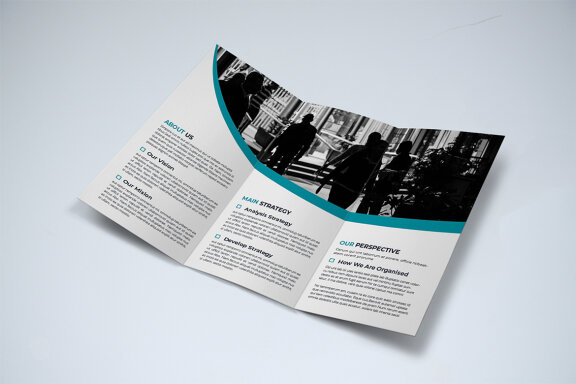 TriFold Business Brochure Template