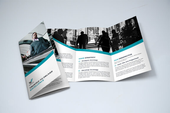 TriFold Business Brochure Template