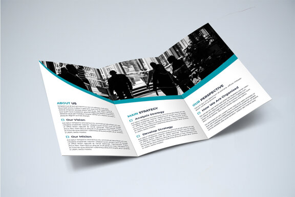 TriFold Business Brochure Template