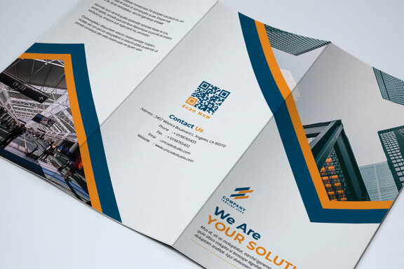 TriFold Business Brochure Template