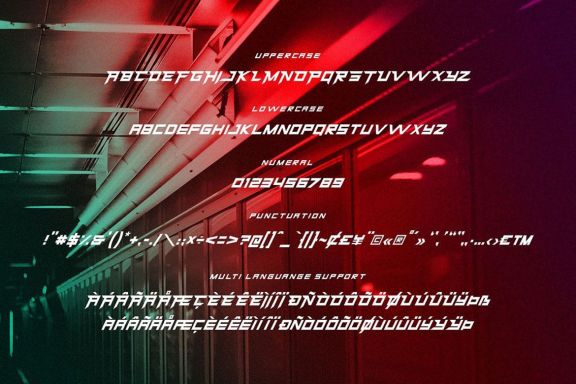 Hermes Futuristic Font
