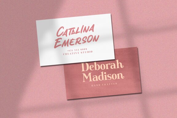 Melina Davidson - Organic Font Duo