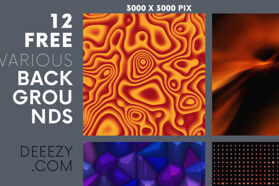12 FREE Creative Backgrounds
