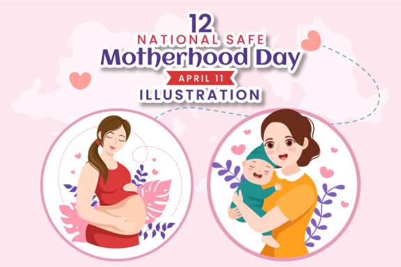 12 National Safe Motherhood Day Illustration