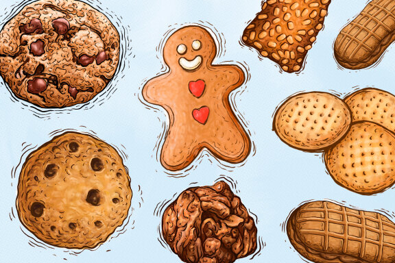 Cookies Watercolor Illustration