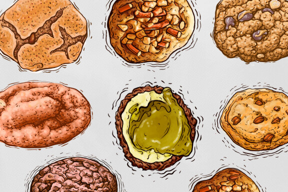 Cookies Watercolor Illustration