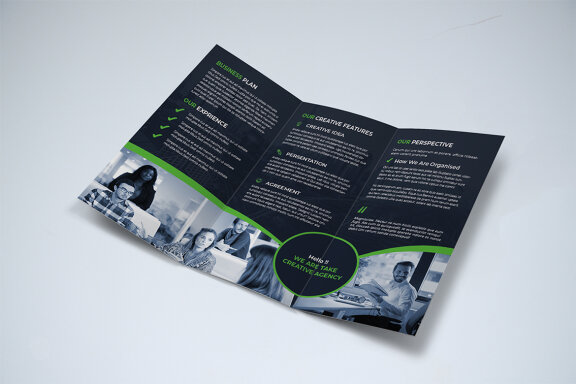 TriFold Business Brochure Template