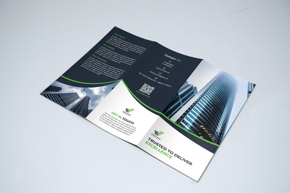 TriFold Business Brochure Template