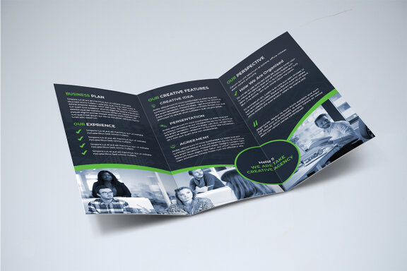 TriFold Business Brochure Template