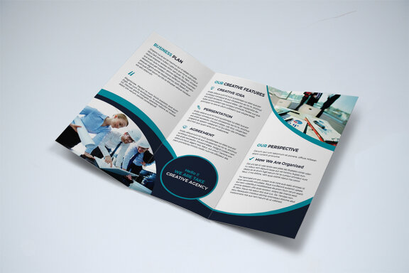 TriFold Business Brochure FREE Template