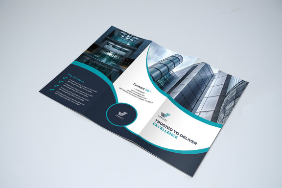 TriFold Business Brochure FREE Template