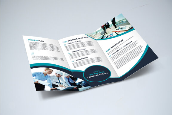 TriFold Business Brochure FREE Template