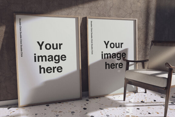 Curved Gallery Scene Mockups