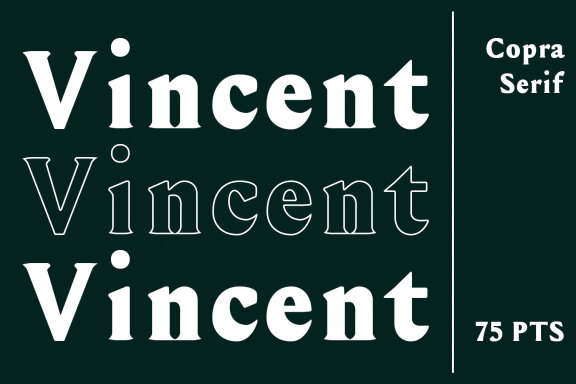 Copra Serif Display Font