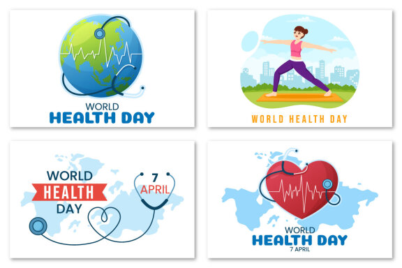 13 World Health Day Illustration