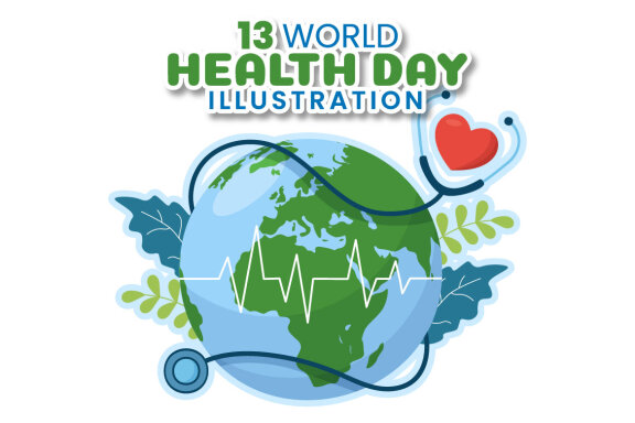 13 World Health Day Illustration