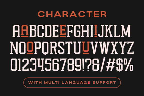 Death Stroke - Organic Slab Serif + Extras