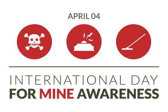 10 International Mine Awareness Day Illustration
