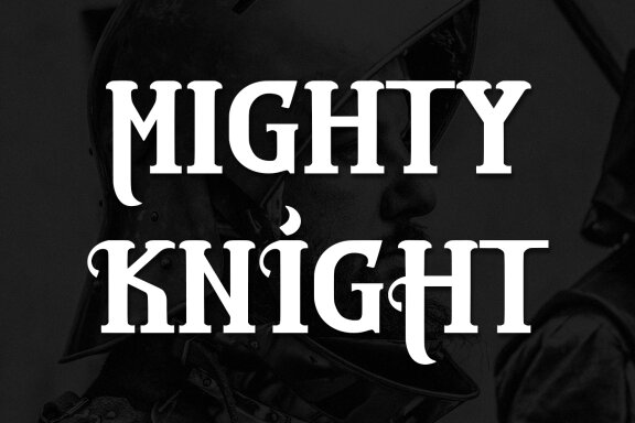 Allarique Medieval Serif Typeface