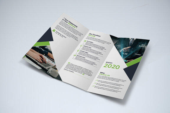 TriFold Business Brochure Template