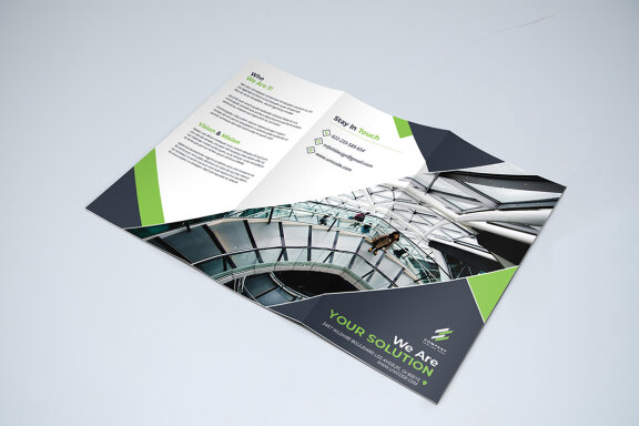 TriFold Business Brochure Template