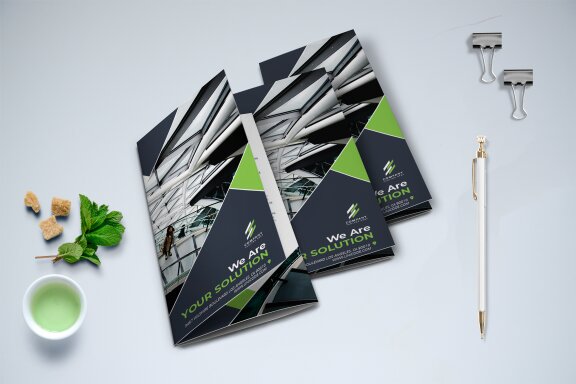 TriFold Business Brochure Template