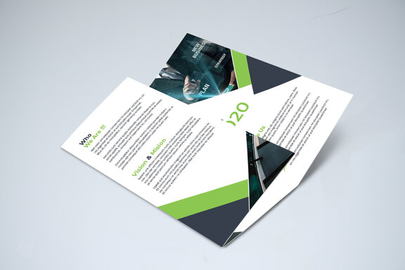 TriFold Business Brochure Template