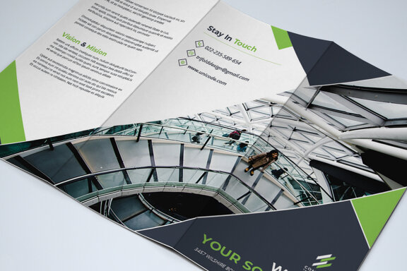 TriFold Business Brochure Template