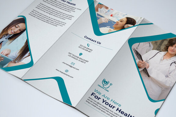 Trifold Medical Brochure Template