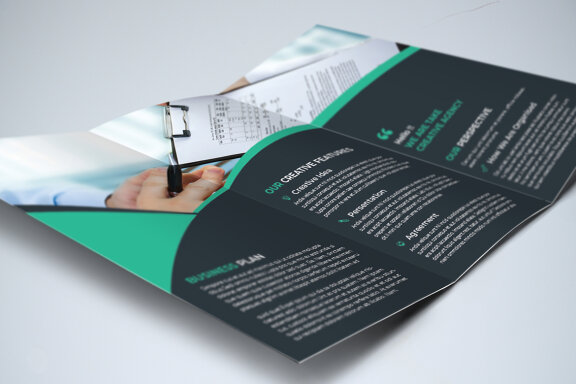 Trifold Business Brochure Template