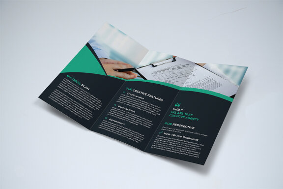 Trifold Business Brochure Template