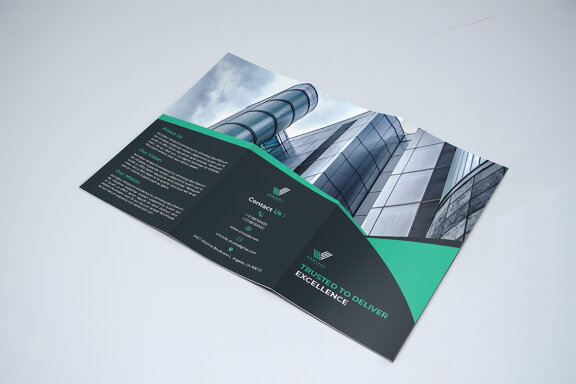 Trifold Business Brochure Template