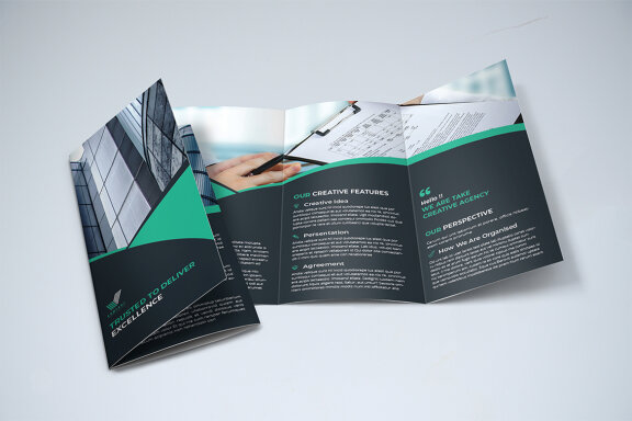 Trifold Business Brochure Template