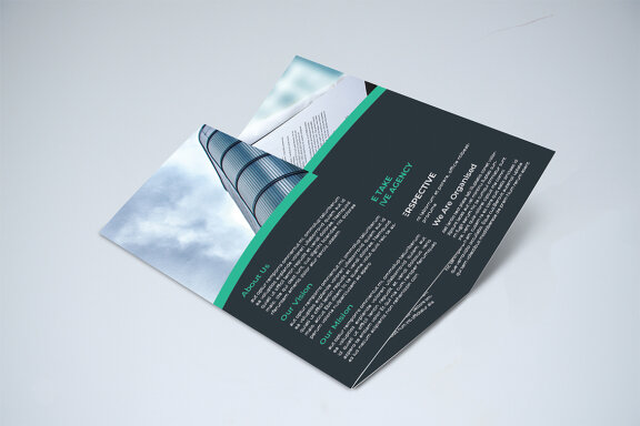 Trifold Business Brochure Template