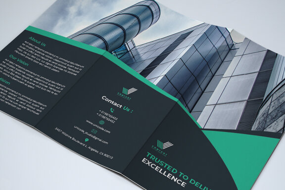 Trifold Business Brochure Template