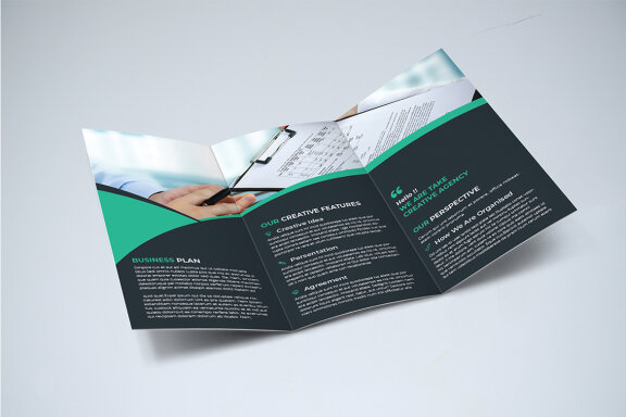 Trifold Business Brochure Template