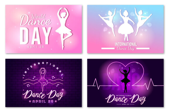18 International Dance Day Illustration
