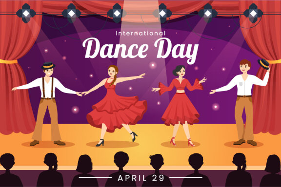 18 International Dance Day Illustration