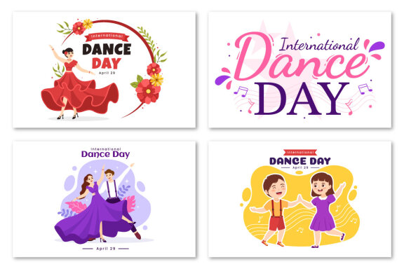 18 International Dance Day Illustration