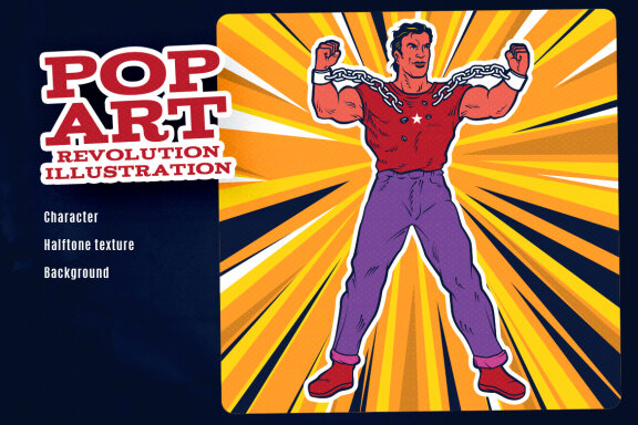Pop Art Revolution Illustration