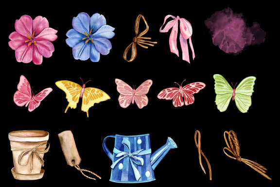 Spring flowers, Bouquet flowers.