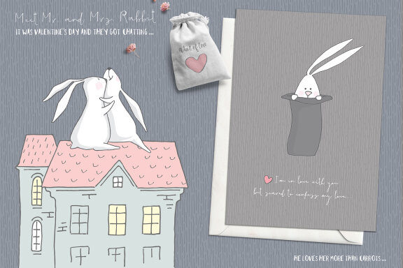 Mr. Rabbit - Cute Holiday Collection