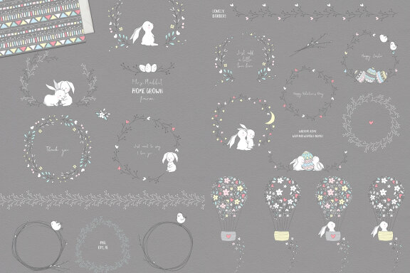 Mr. Rabbit - Cute Holiday Collection