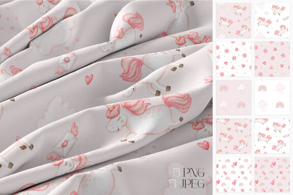 Valentine's Unicorn Set