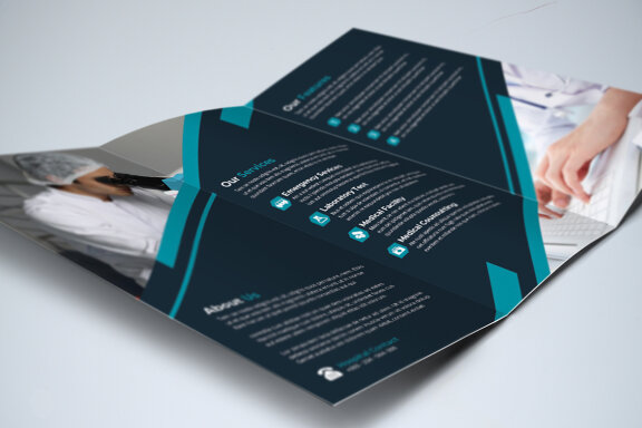 TriFold Medical Brochure Template